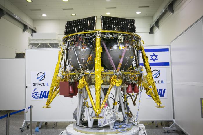 Sonda israelense pesa cerca de 600 kg