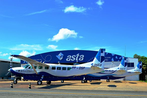 A ASTA opera aeronaves Caravan
