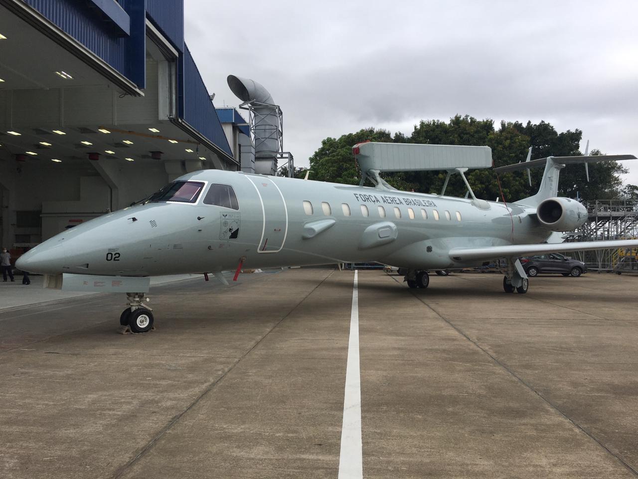 Primeiro E-99M da Força Aérea Brasileira
