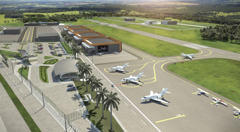 Goiás terá polo regional de aviação executiva