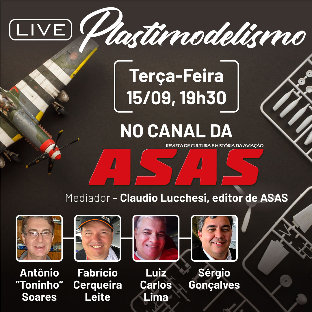 Acompanhe a Live sobre plastimodelismo!