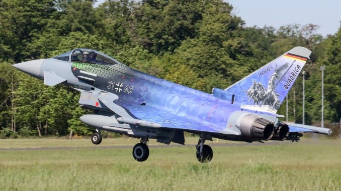 Eurofighter Typhoon
Foto: Ministério da Defesa da Alemanha