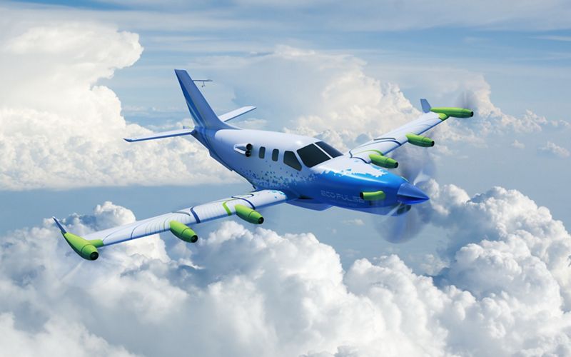 Avião híbrido francês deve voar em 2022