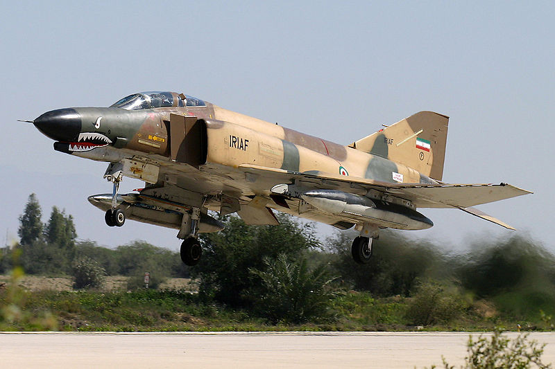 F-4E da Força Aérea do Irã 
Foto: Shahram Sharifi
