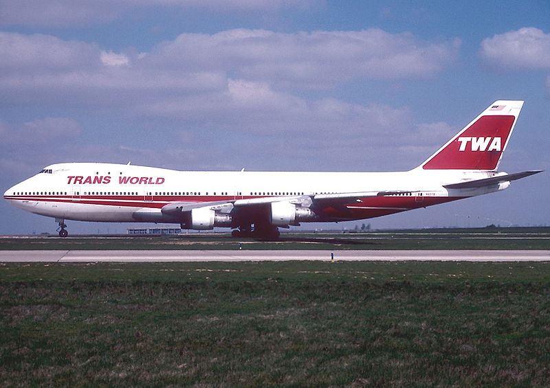 O avião envolvido no acidente do voo TWA 800
Foto: Alain Durand