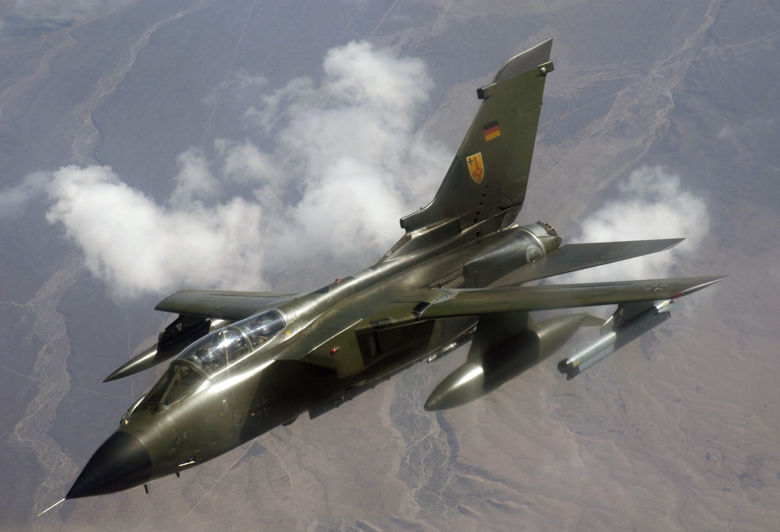 Tornado IDS da Alemanha durante um treinamento nos EUA
Foto: Kevin J. Gruenwald / USAF