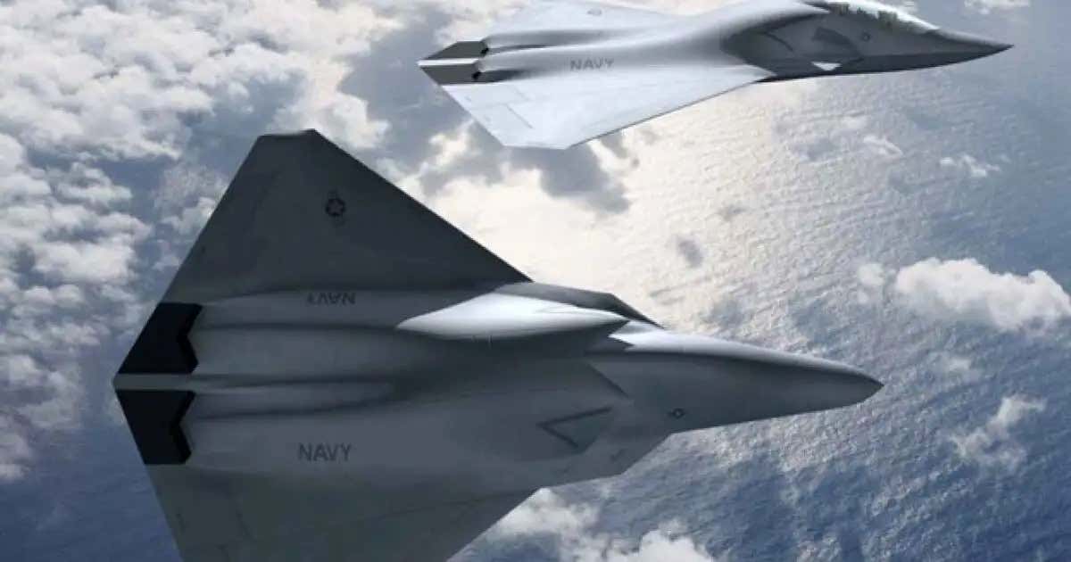 Concepção artística da Boeing para o futuro F/A-XX