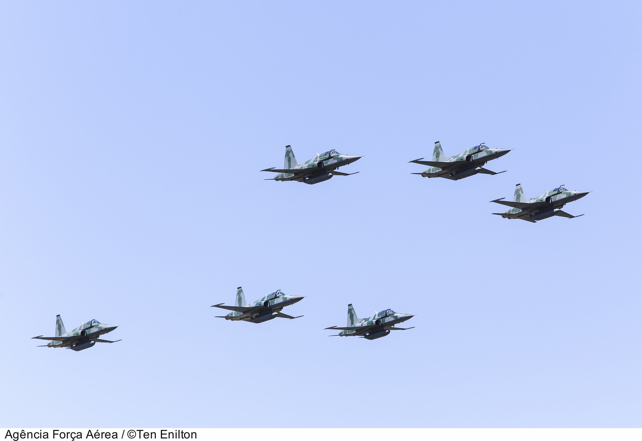 Datalink permitirá que aeronaves de caça troquem informações durante as missões. Foto: Enilton Kirchof/FAB