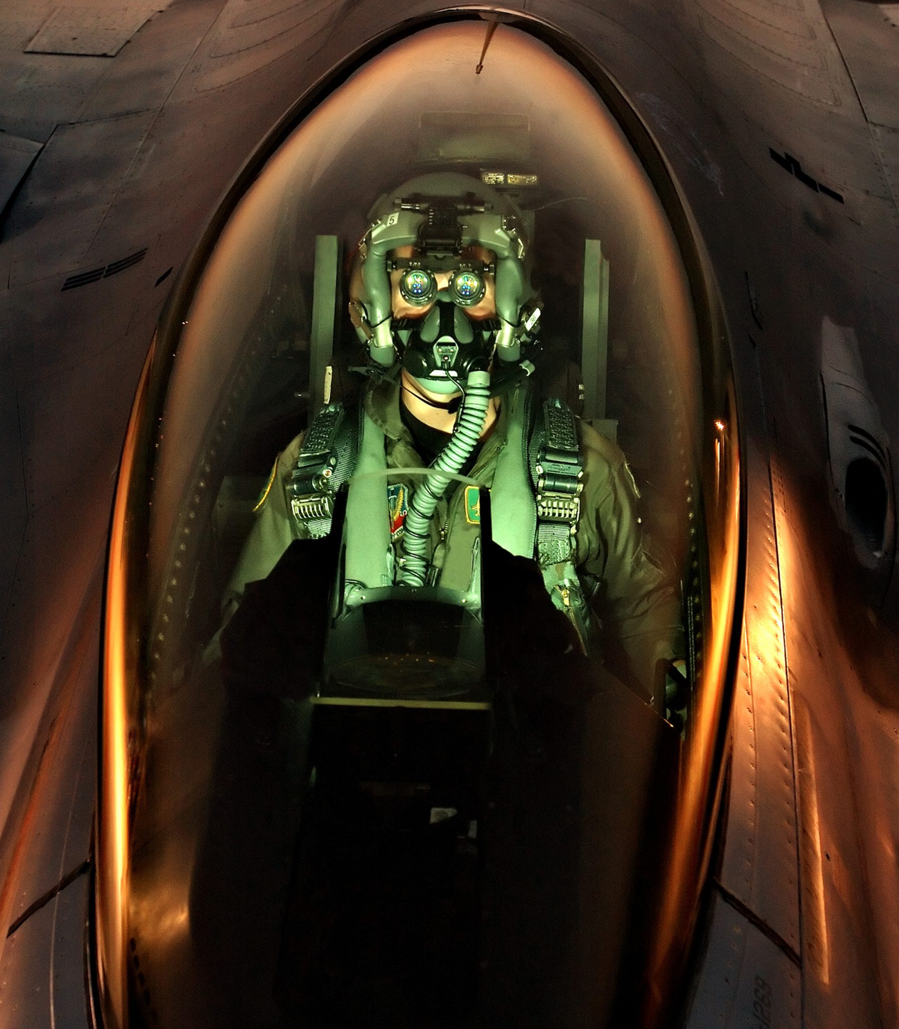 F-16 da Guarda Aérea Nacional do Vermont. Foto: Robert J Trubia / USAF