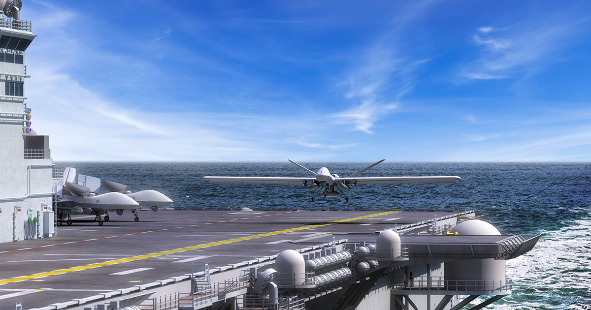 Drone MQ-9 Reaper terá versão para porta-aviões