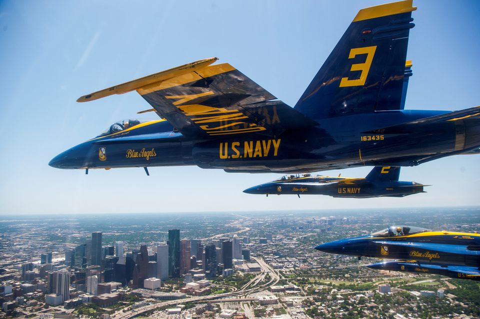 Blue Angels terá sua primeira aviadora para demonstração aérea