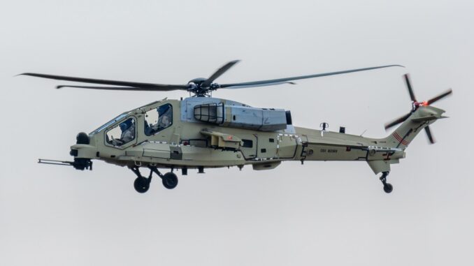 Itália protege informações sobre seu novo helicóptero de ataque