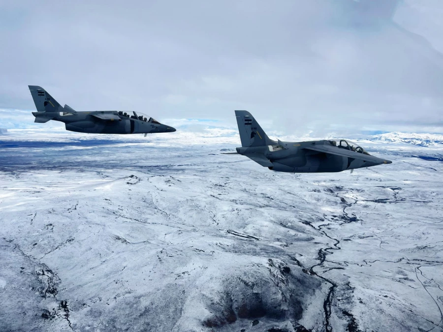 IA-63 Pampa da Fuerza Aérea Argentina. Foto: Ministério da Defesa da Argentina