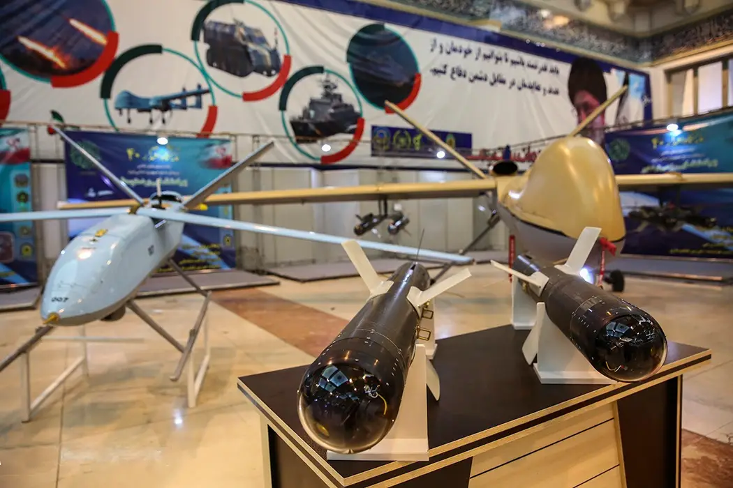 Drones Shahed 121 e Shahed 129. Foto: Meysan Mah'abadi