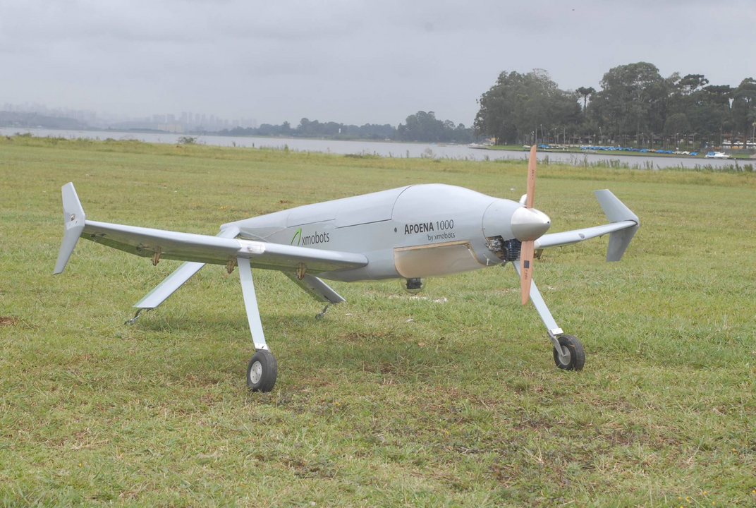 Drone Apoena, da XMobots. Foto: Giovani Amianti