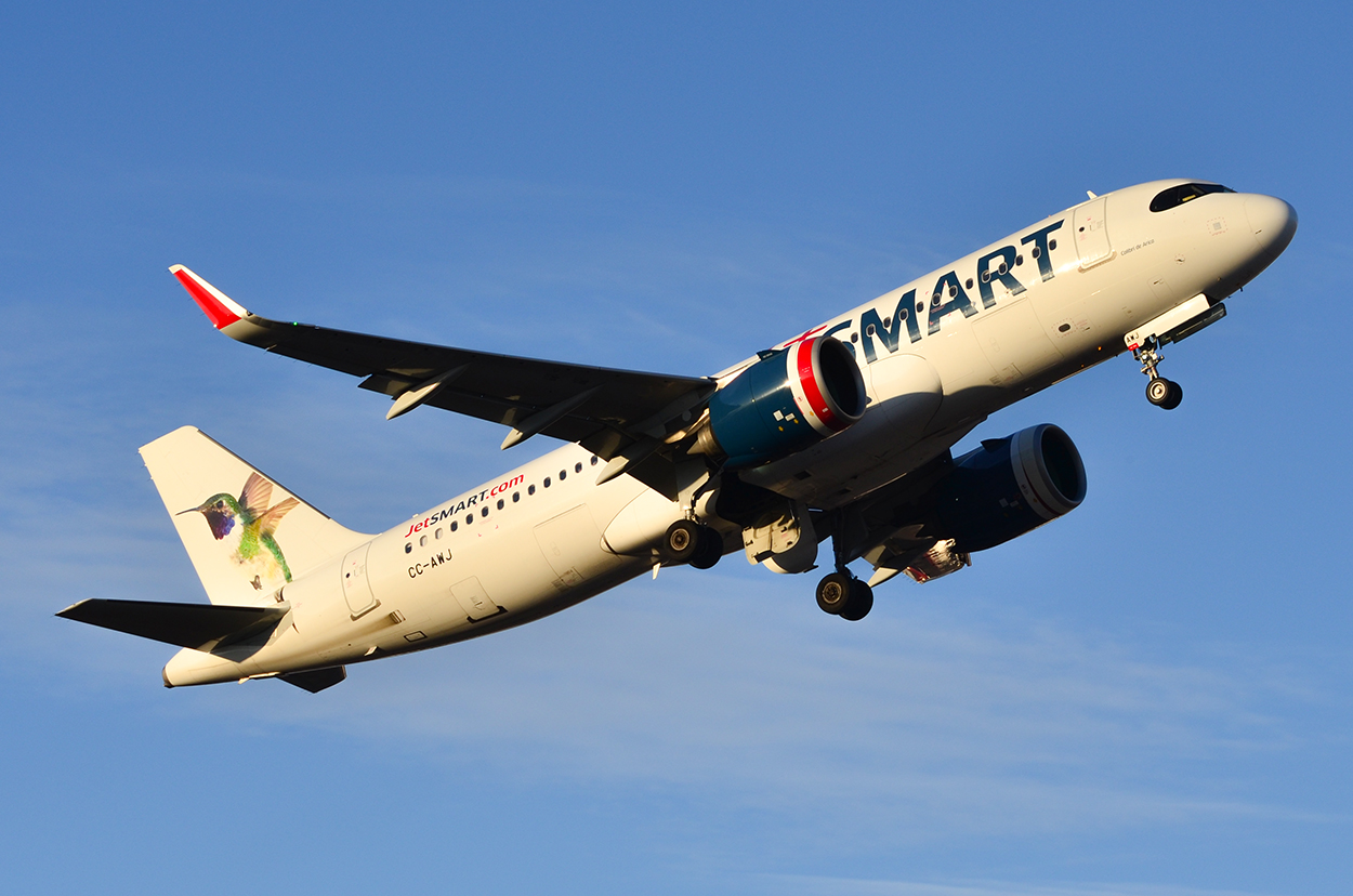 A320neo da JetSmart. Foto: Maurice Becker