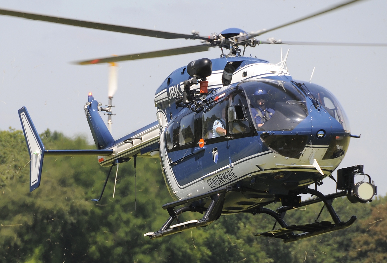 Eurocopter EC145 da Gendarmerie. Foto: Aldo Bidini