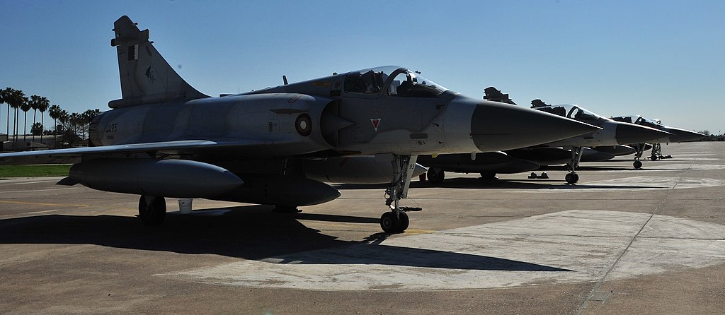 Mirage 2000-5 do Catar. Foto: Alexandre Montes