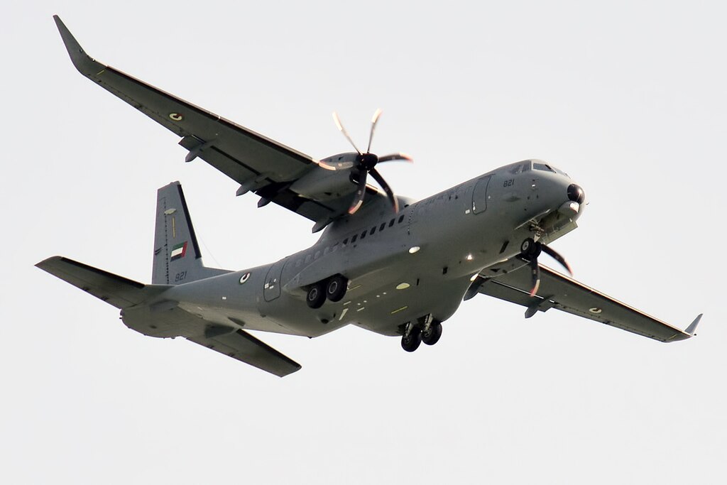 C295 dos Emirados Árabes Unidos. Foto: Anna Zvereva