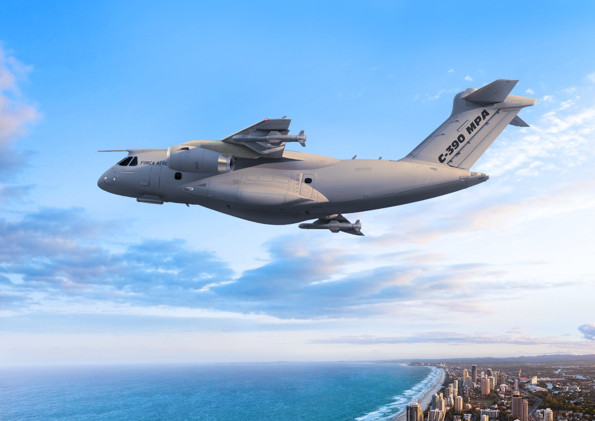 FAB avalia KC-390 para missões especiais