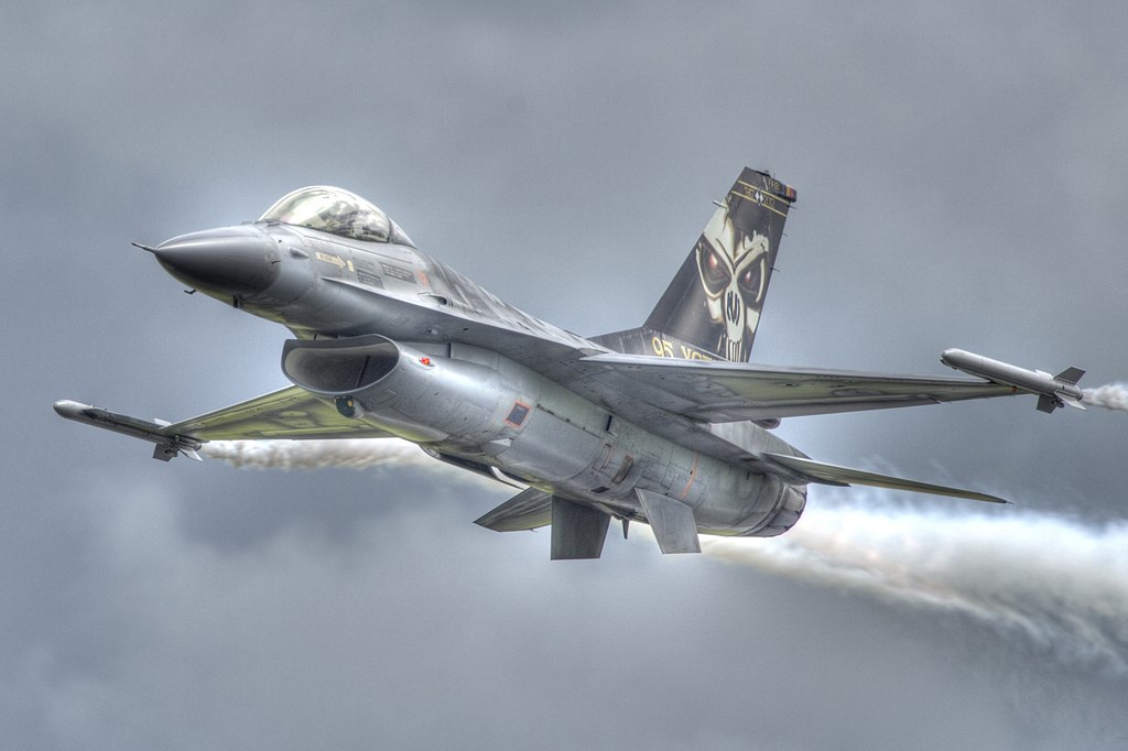 F-16 da Bélgica. Foto: Peter Gronemann