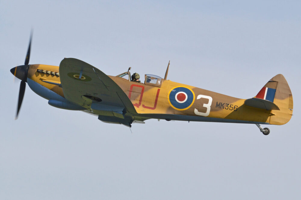 O Supermarine Spitfire MK356. Foto: Alan Wilson