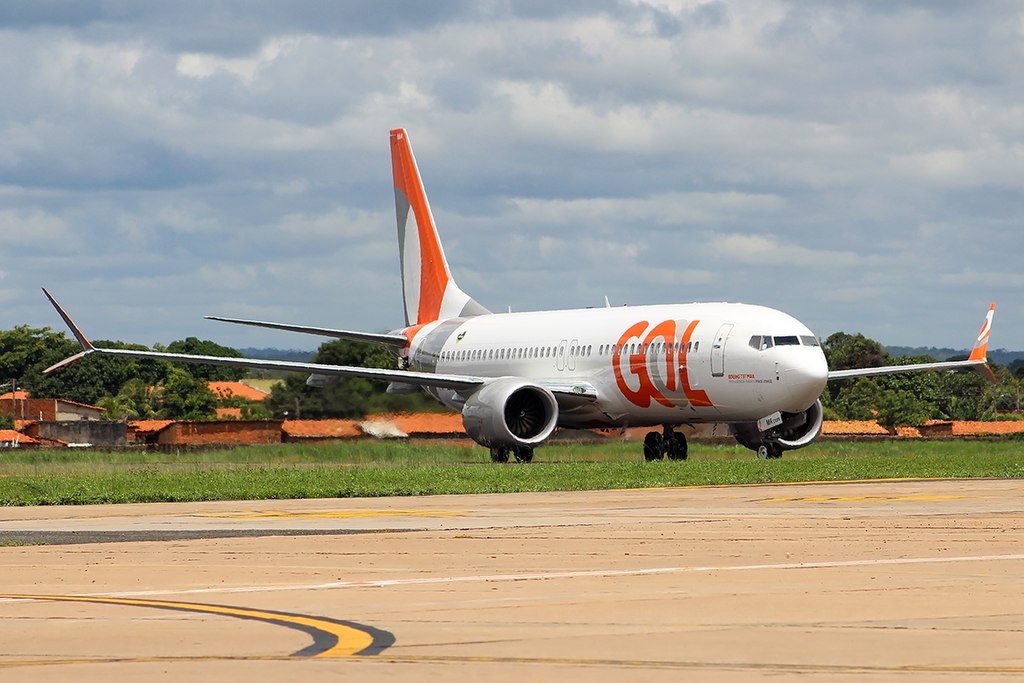 737 Max 8 da Gol Linhas Aéreas. Foto: Alexandro Dias