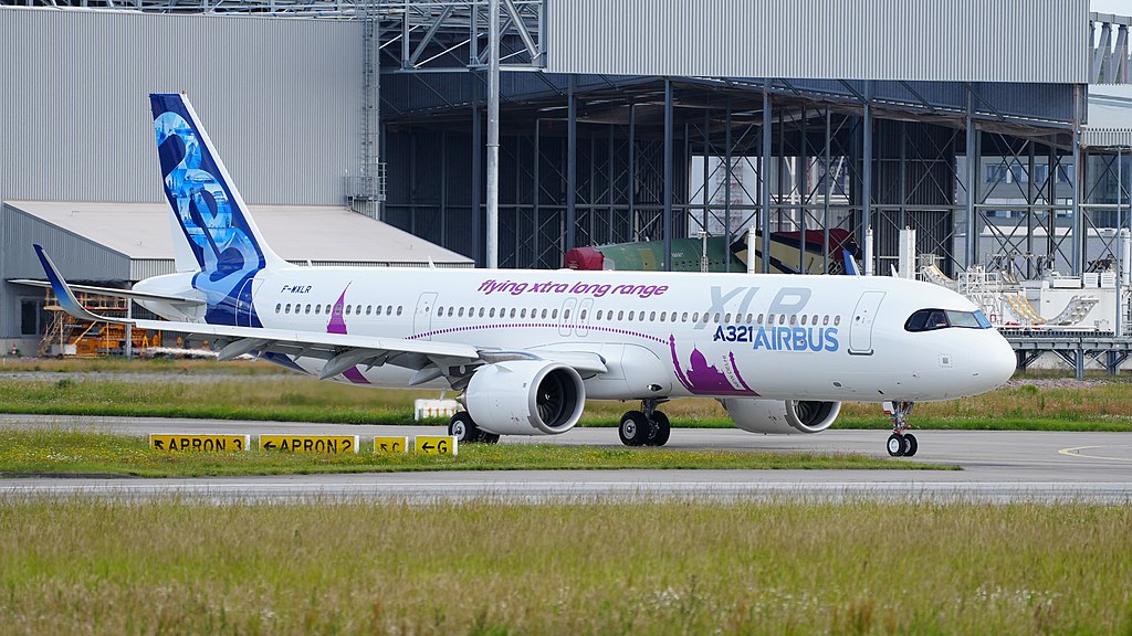 Airbus A321XLR recebe certificação