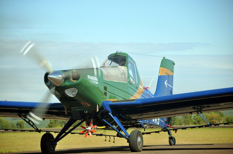 Ipanema domina o mercado da aviação agrícola no Brasil. Foto: Embraer
