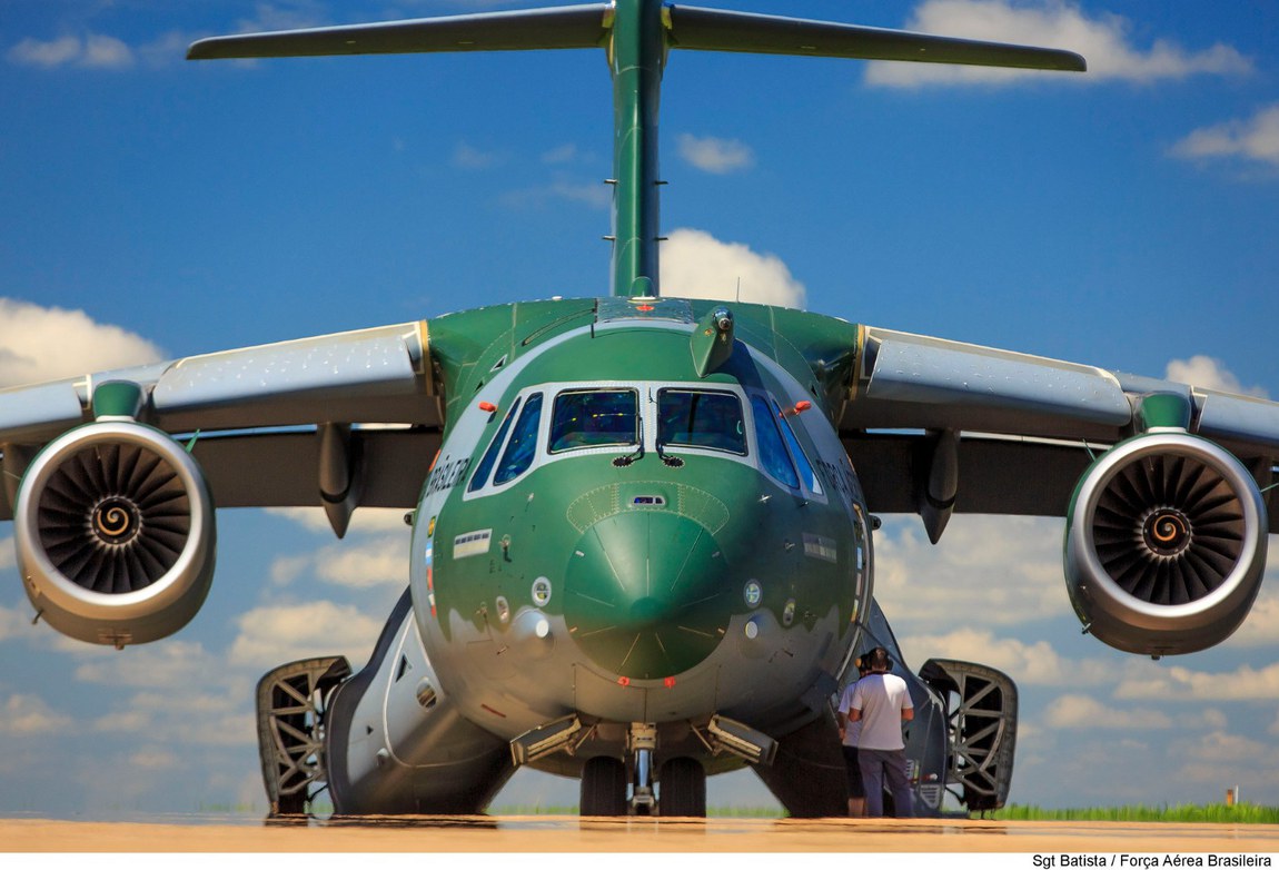 KC-390 da FAB. Foto: Bruno Batista