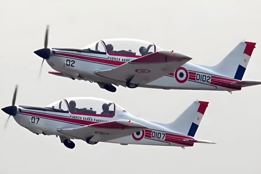 Aeronaves T-35 do Paraguai. Foto: ENAER