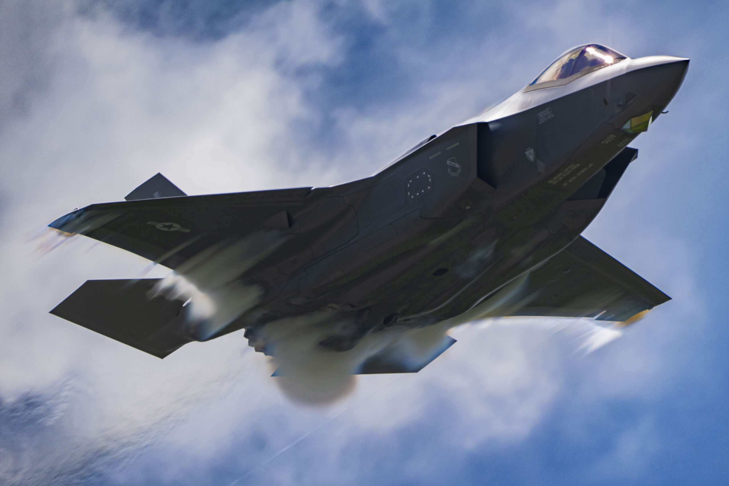 F-35 Lightning II da USAF. Foto: Zachary Rufus