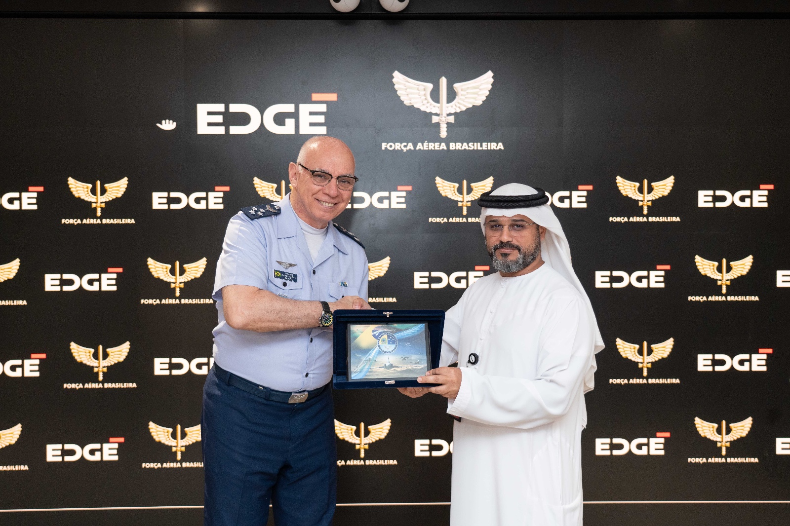 Visita do Comandante da Força Aérea Brasileira ao Edge Group