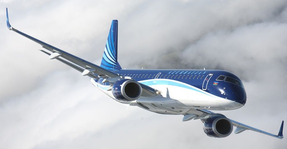 Embraer 190 da Azerbaijan Airlines
