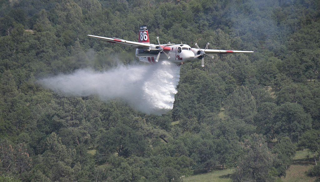 S2-T do Cal Fire durante treinamento. Foto: Joel Kowsky