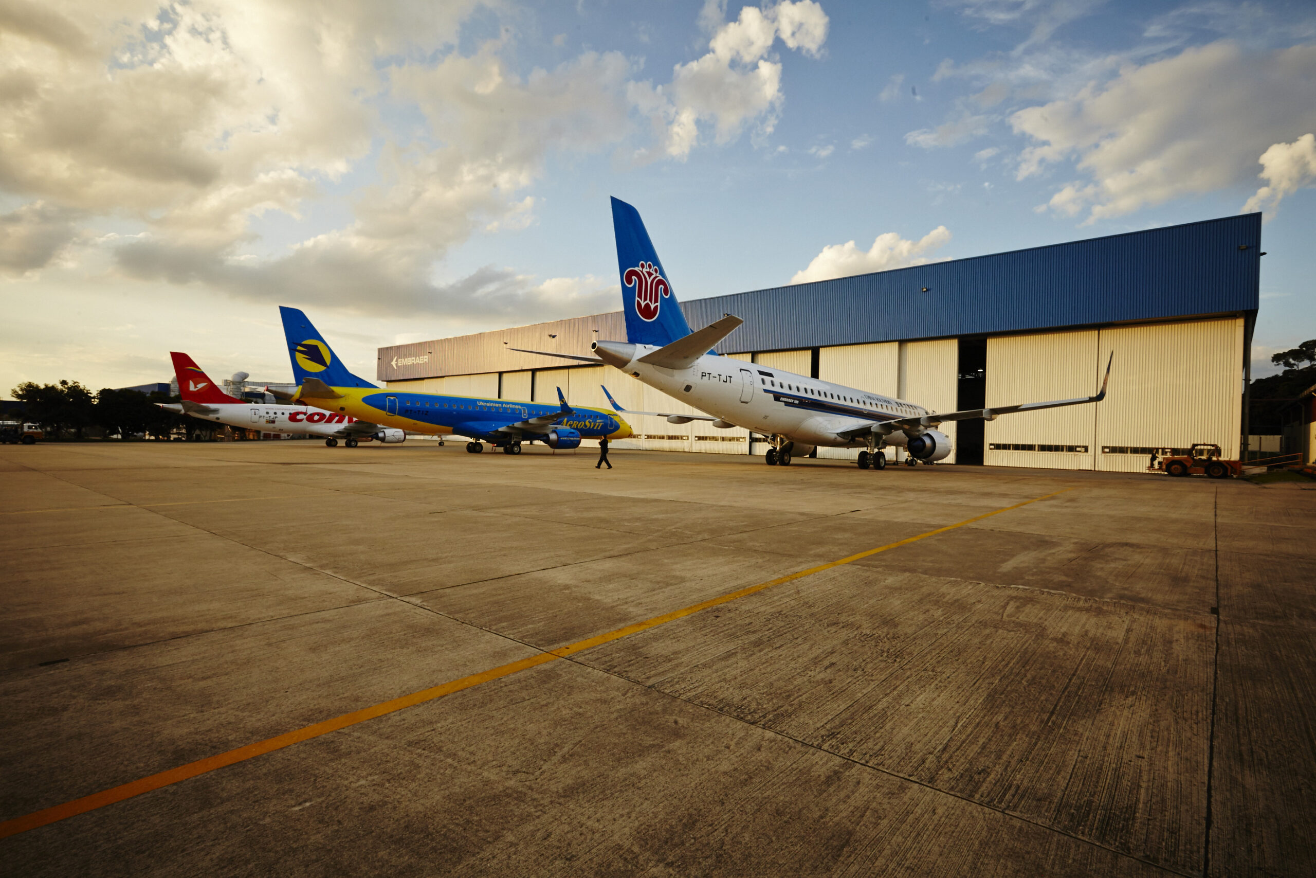 Embraer faz exportações para clientes em todo o mundo. Foto: Embraer