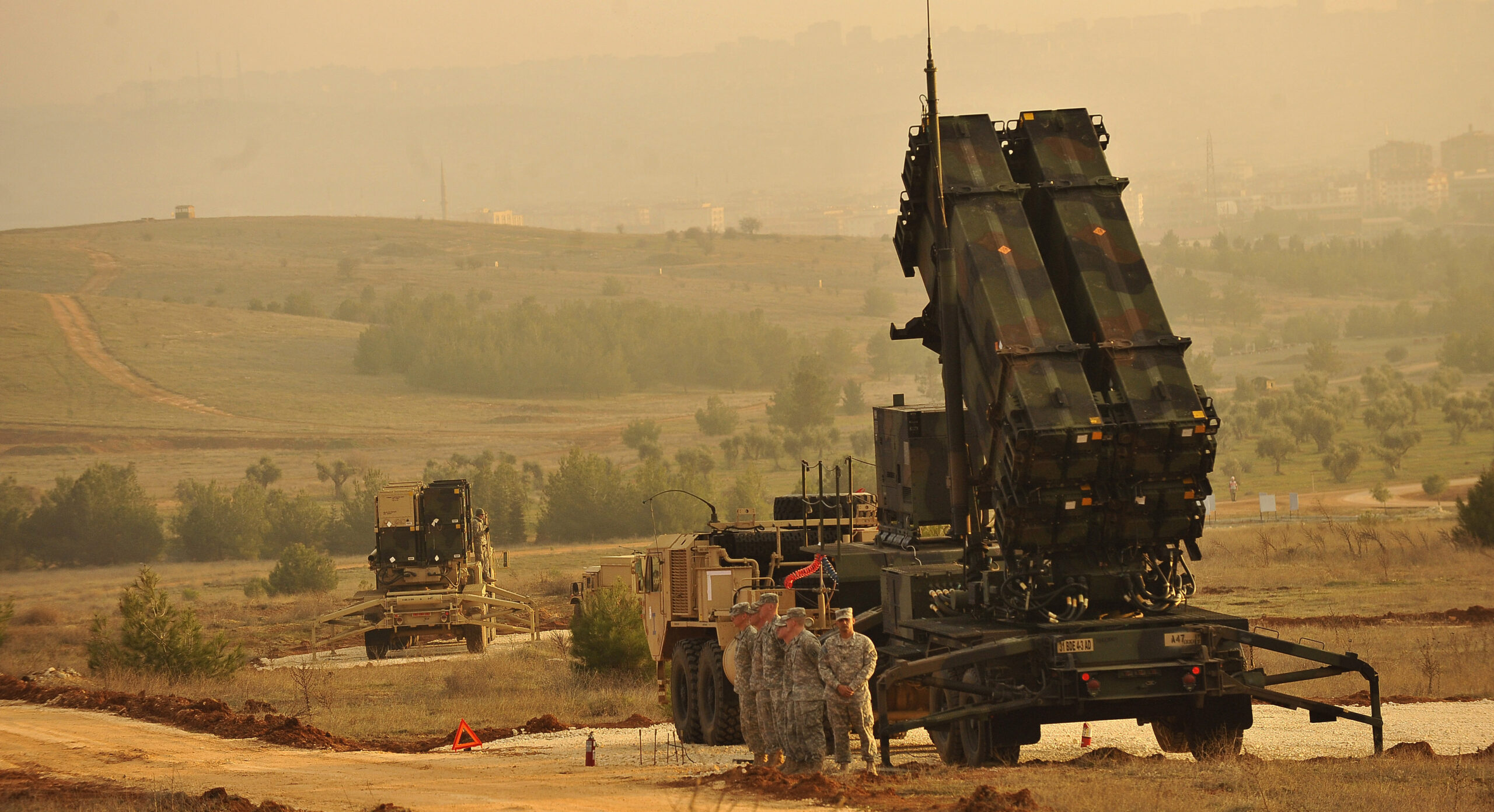 Bateria de mísseis Patriot durante exercício da OTAN na Turquia. Foto: Glenn Fawcett