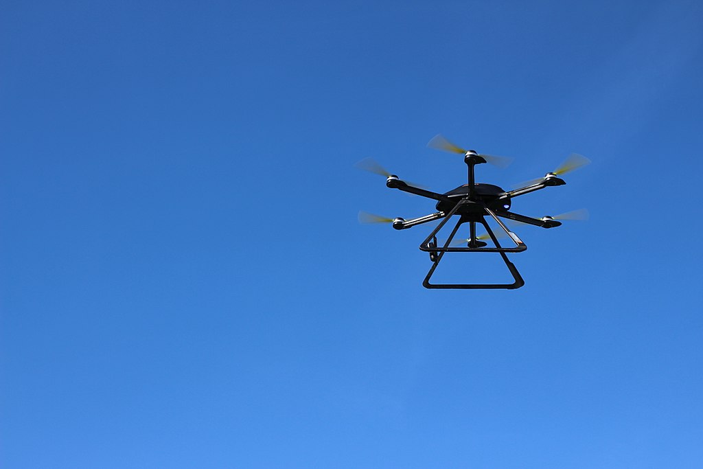 Drone. Foto: Maurizio Pesce