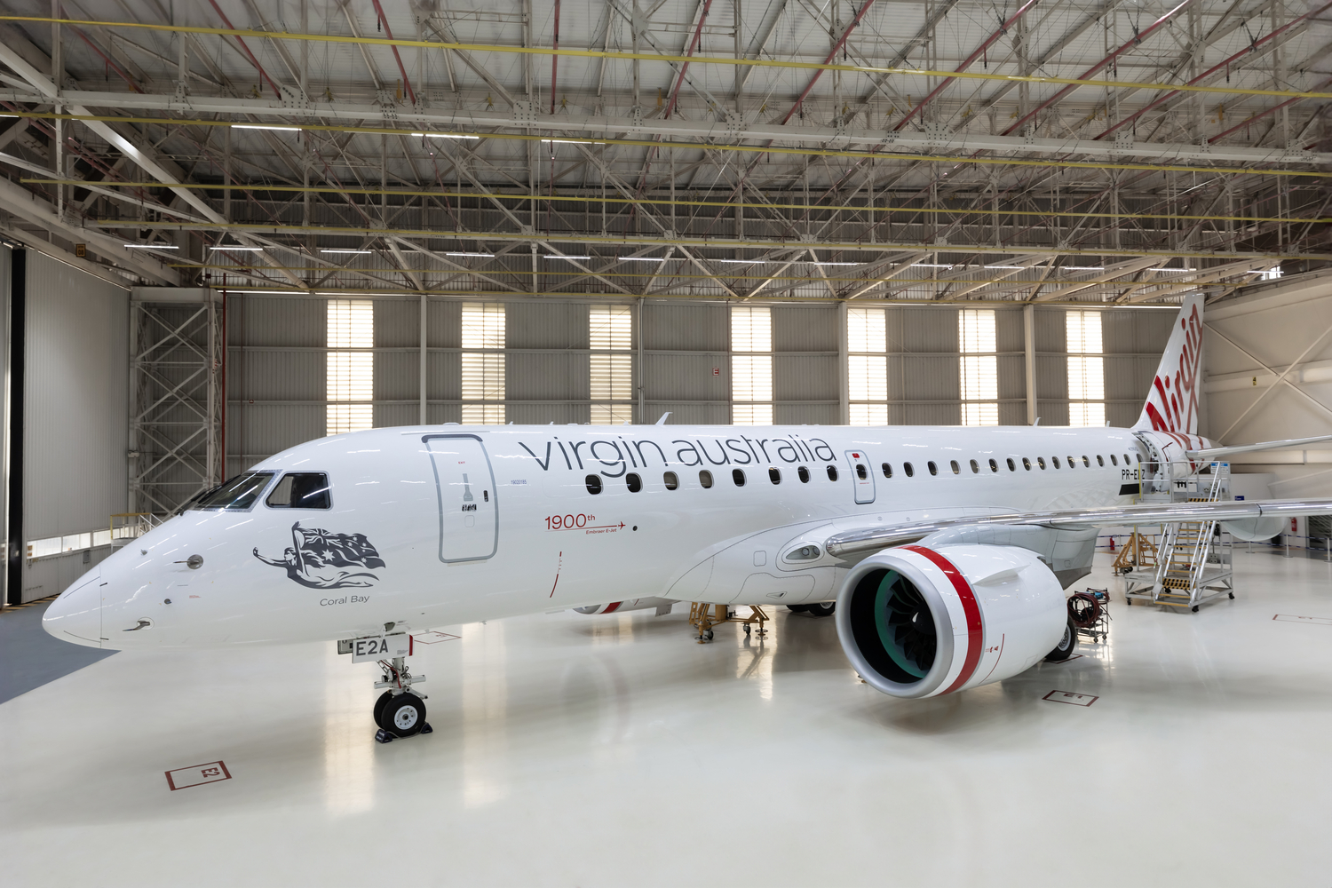 E-Jet da Virgin Australia. Foto: Theo Moreira