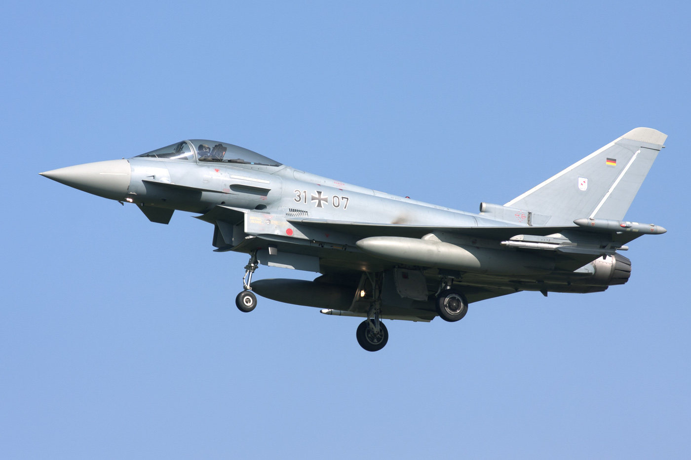 Eurofighter da Luftwaffe. Foto: Rob Schleiffert