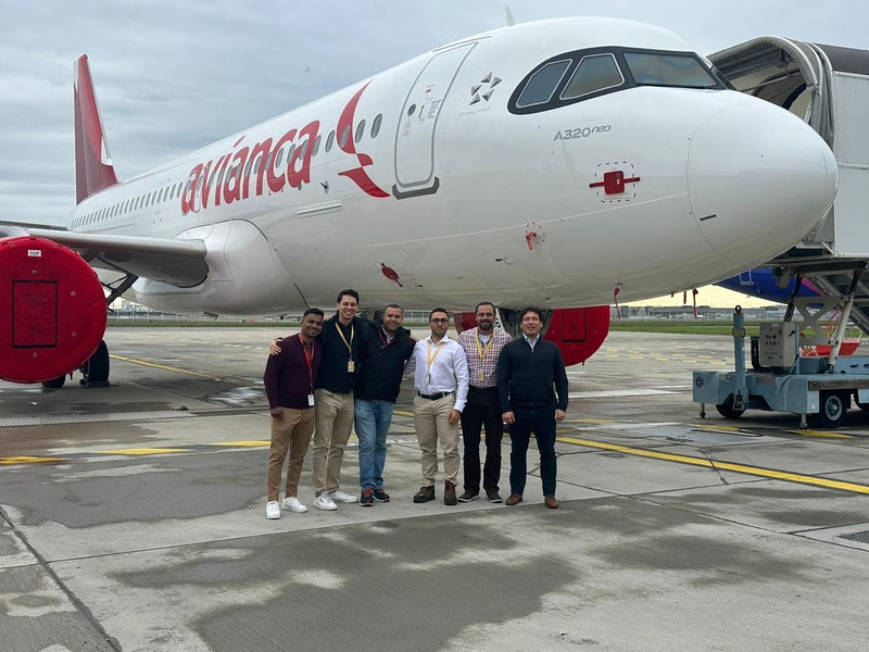 Avianca recebe o primeiro Airbus A320neo com cabine Airspace