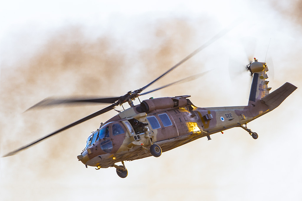 UH-60 de Israel. Foto: Nehemia Gershuni-Aylho