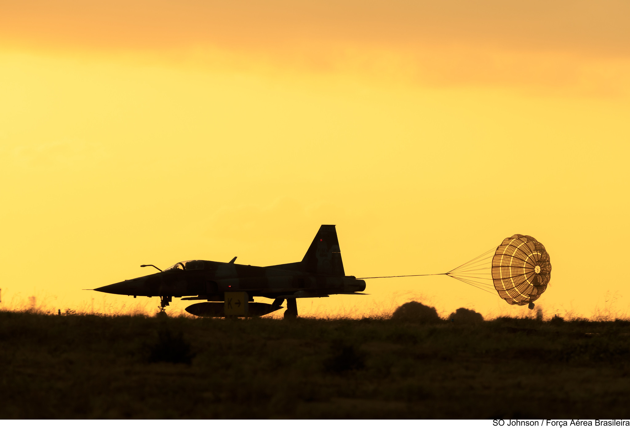Caça F-5EM da FAB