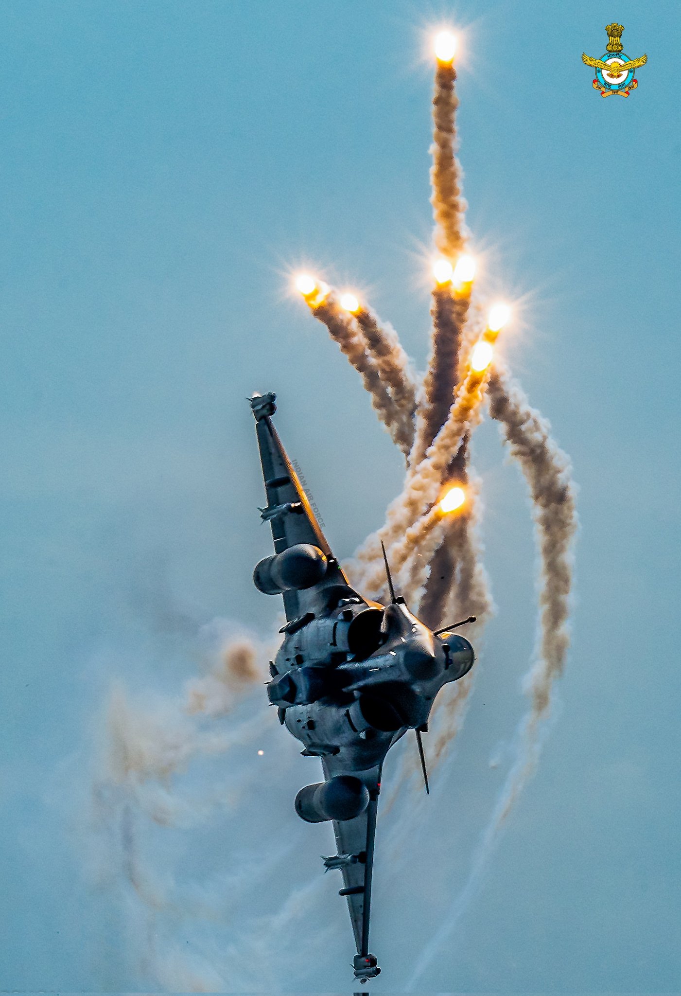 Rafale da Força Aérea da Índia.
Foto: Força Aérea da Índia