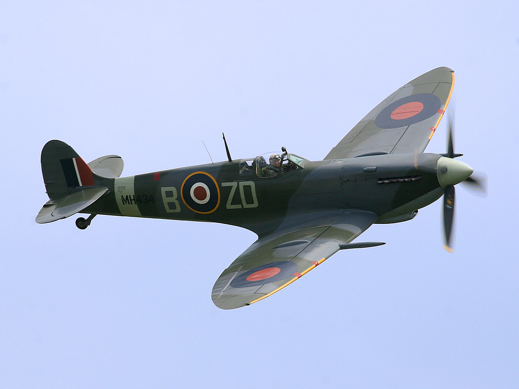 Spitfire do Flying Legends, em 2005. Foto: Franck Cabrol