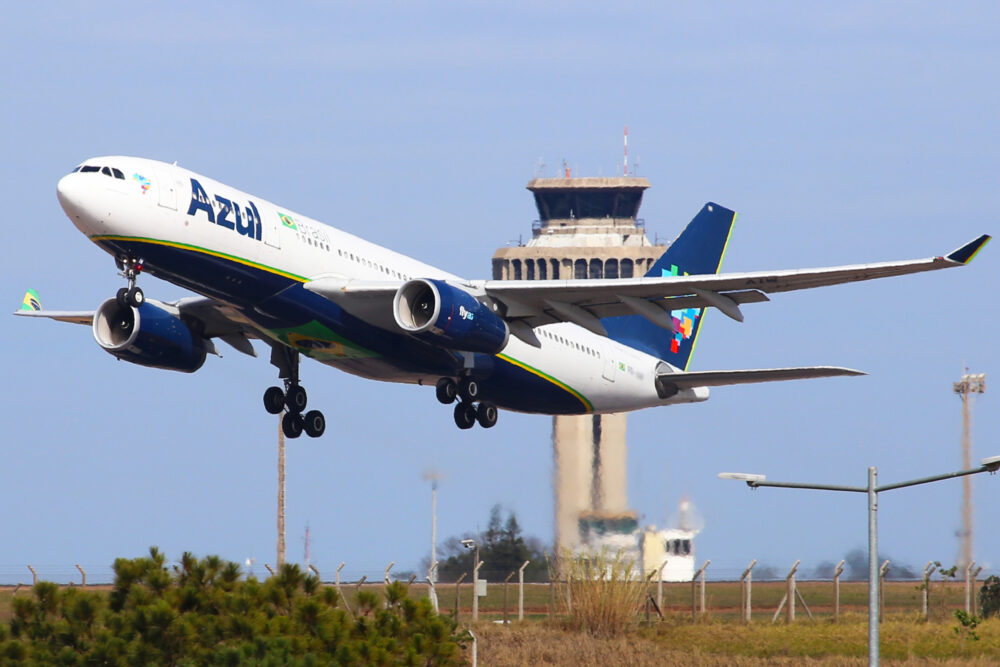 Azul recebe novo jato para rotas até EUA e Europa