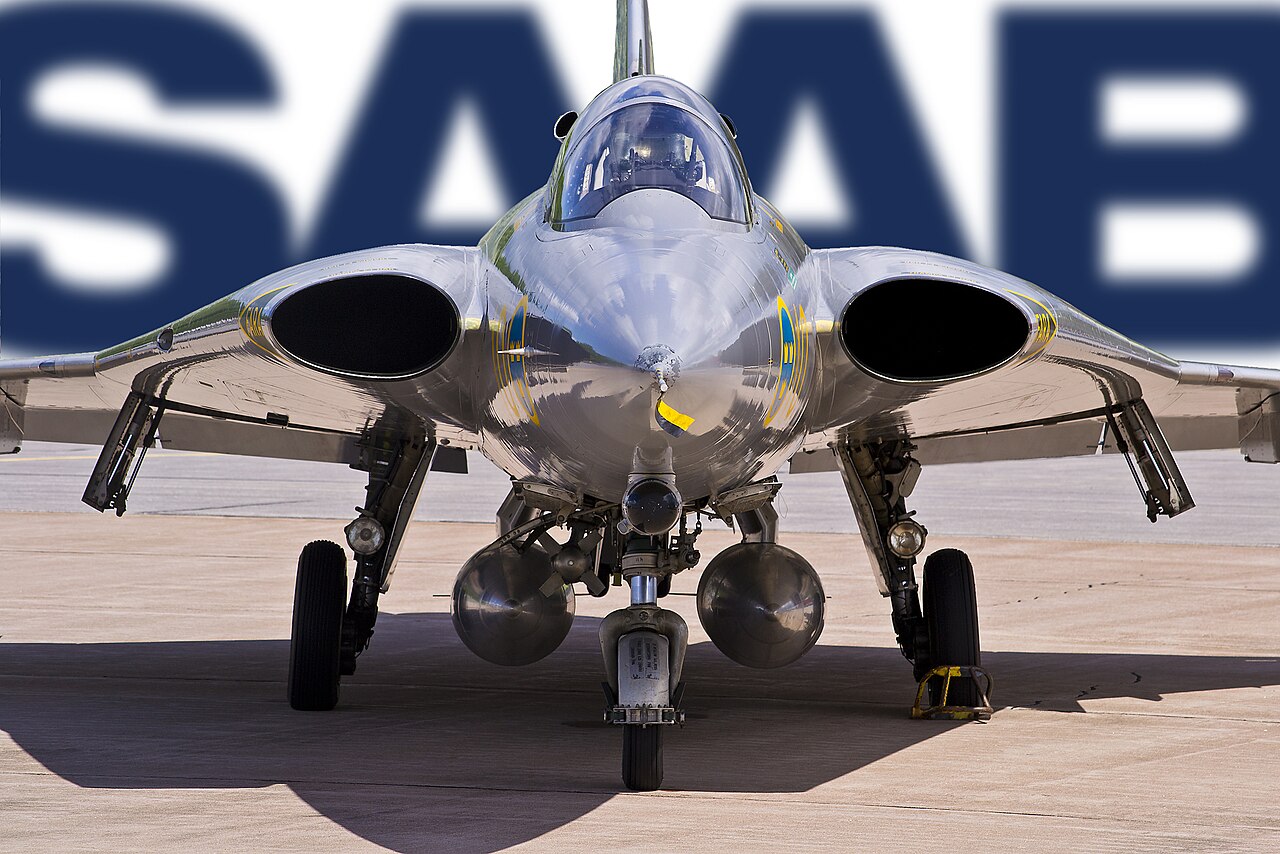 Saab J-35 Draken. Foto: Tommy Olsson