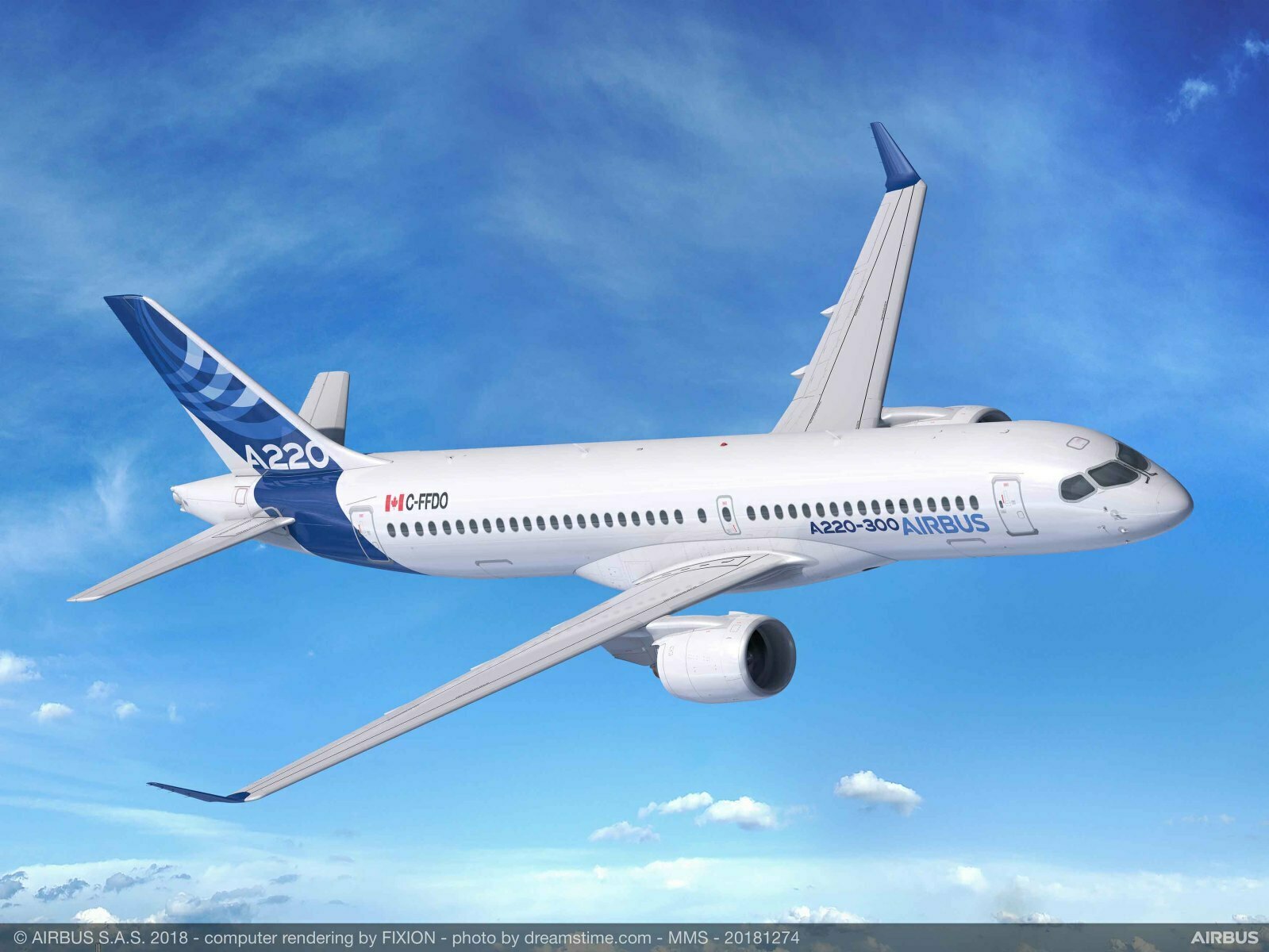 Nova aérea assina compra de 20 Airbus A220-300