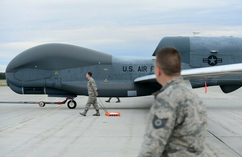RQ-4 Global Hawk participa pela primeira vez da Red Flag