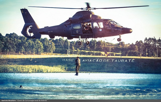 Taubaté é a principal base da Aviação do Exército